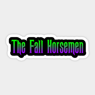 Fall Horsmen Maleficent Logo Sticker